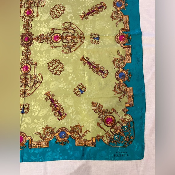 Adrianna Papell Silk Scarf - Picture 3 of 5
